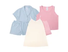 UP 2 FASHION WOMEN Musselin-Nachtwäsche