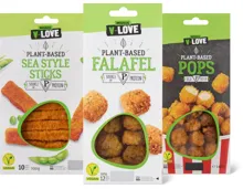 V-Love-Fisch- und -Fleisch-Alternativen, gekühlt