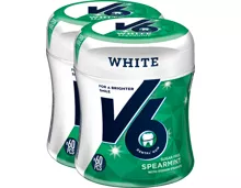V6 Kaugummi Bottle White Spearmint