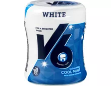 V6 Kaugummi White Cool Mint