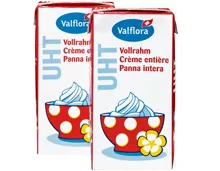 Valflora Vollrahm UHT im Duo-Pack, Duo-Pack