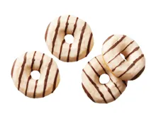 Vanille Donut gefüllt, 4er