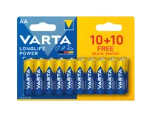 Varta Batt. AA 10+10St Longlife