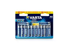 Varta High Energy AA LR6, 12 Stück