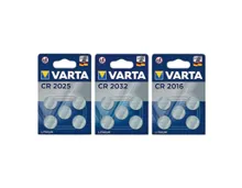 VARTA Knopfzellen-Batterien