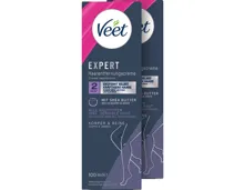 Veet Haarentfernungscreme Körper & Beine 2 x 100 ml