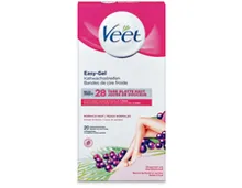Veet Kaltwachsstreifen Beine & Körper für normale Haut, 2 x 20 Stück, Duo