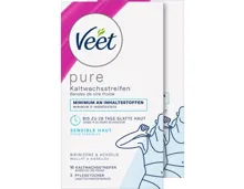 Veet Kaltwachsstreifen Bikini+Achseln 2 x 16 Stück