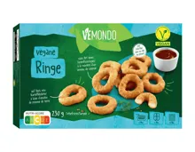 Vegane Ringe mit Sauce