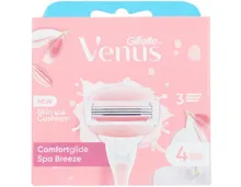 Venus GILLETTE Klingen Comfortglide Spa Breeze System 4er