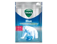 Vicks Blau Bonbons Menthol ohne Zuckerzusatz