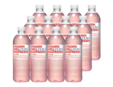 Vitamin Well Raspberry Zero 12x 50cl