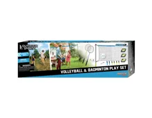Volleyball & Badminton Spielset