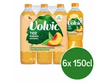 Volvic Tee mit Pfirsich-Geschmack 6x150cl