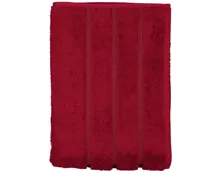 Vossen Duschtuch 70 x 140 cm dunkelrot