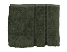 Vossen Gästetuch 30 x 50 cm dunkelgrün