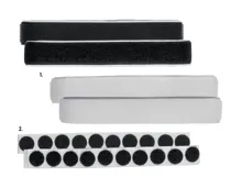 W5 Klettband-/-punkte-Set