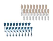 W5 Wäscheklammern, 18-tlg.