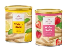 Waffelröllchen