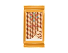 Waffelröllchen