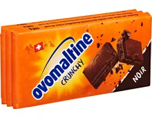 Wander Ovomaltine Tafelschokolade Crunchy Dunkel