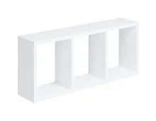 Wandregal Triade Dekor weiss 70 x 30 x 15 cm