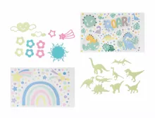 Wandsticker/​Leuchtsticker