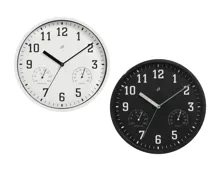 Wanduhr mit Thermo- und Hygrometer