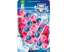 WC Frisch Einhänger Kraft Aktiv Blüten-Frische 4 x 50 g