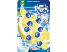 WC Frisch Einhänger Kraft Aktiv Lemon 4 x 50 g