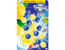 WC Frisch Einhänger Kraft Aktiv Lemon 4 x 50 g