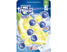 WC Frisch Kraft Aktiv Lemon, 3 x 50 g