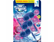 WC Frisch WC-Einhänger Blau Kraft Blütenfrische 3x50g