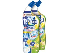 WC Frisch WC Reiniger Gel Kraft Aktiv Lemon 2 x 750 ml