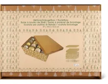 Weihnachtskugel- und Bastelbox-Set