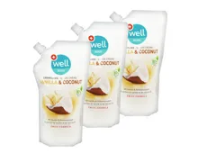 Well Cremeseife Vanilla & Coconut Refill 3x 500ml