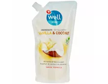 Well Cremeseife Vanilla & Coconut Refill