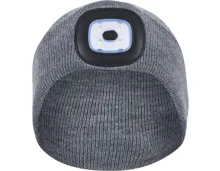West Style LED-Mütze Erwachsene grau