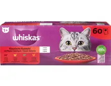 Whiskas Katzenfutter 1+ Klassische Auswahl in Gelée
