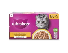 Whiskas Multipack 1+ Geflügel 80x85g