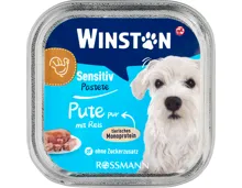 Winston Hundefutter Sensitiv Pastete Pute mit Reis