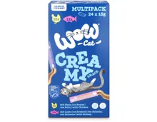 Wow Cat Creamies Multipack 24x15g