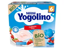 YOGOLINO Milky Cups Erdbeere Bio