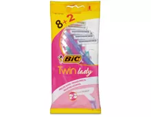 Z.B. Bic Twin Lady Sensitive Einwegrasierer, 8 + 2 Stück 3.15 statt 4.25