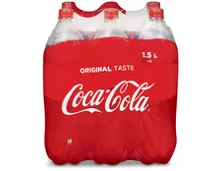 Z.B. Coca-Cola Classic, 6 x 1,5 Liter 7.80 statt 11.70