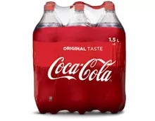 Z.B. Coca-Cola Classic, 6 x 1,5 Liter 8.80 statt 12.60