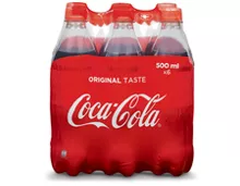 Z.B. Coca-Cola Classic, 6 x 50 cl 6.20 statt 7.80