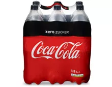 Z.B. Coca-Cola Zero, 6 x 1,5 Liter 8.40 statt 12.60