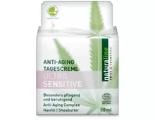 Z.B. Coop Naturaline Cosmetics Ultra Sensitive Tagescreme Anti-Aging, 50 ml 9.05 statt 12.95