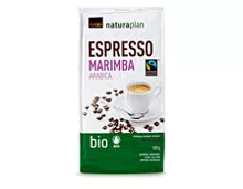 Z.B. Coop Naturaplan Bio-Espresso Marimba gemahlen, Fairtrade Max Havelaar, 500 g 5.80 statt 8.30